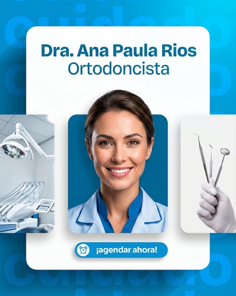 Perfil público de la clínica en Dentana con link para redes y formulario inteligente